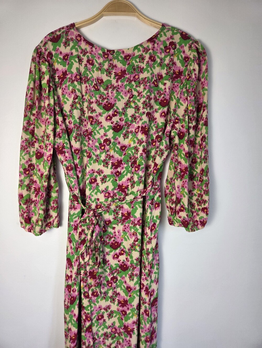 NWT Ichi Enora Floral Midi Dress - Picture 8 of 9
